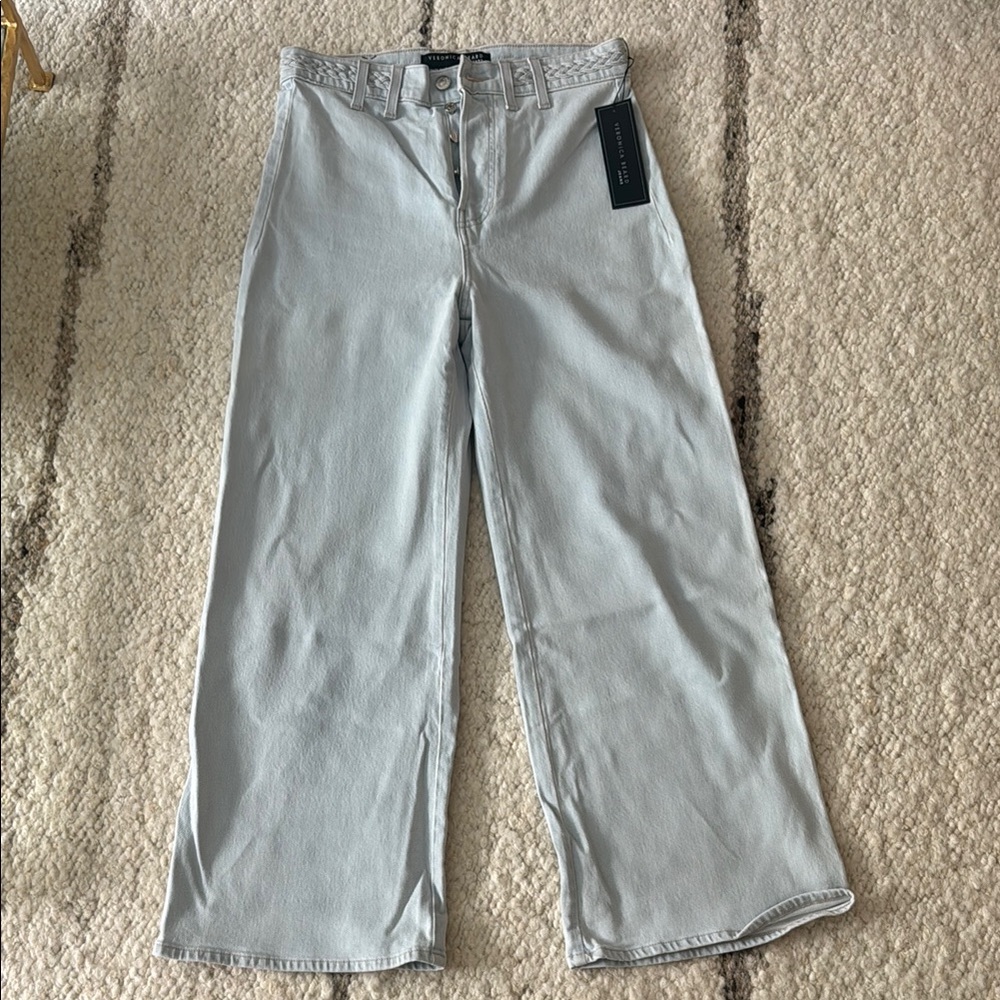 NWT Veronica Beard High Rise Jeans - Light Blue